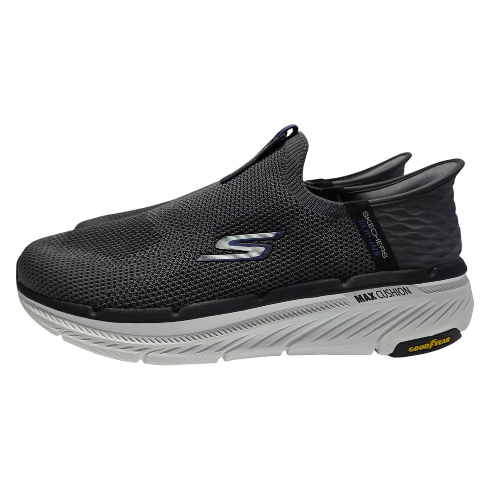 Skechers Slip-ins Max Cushioning Advantageous Mens 13 Charcoal Black 220839WW